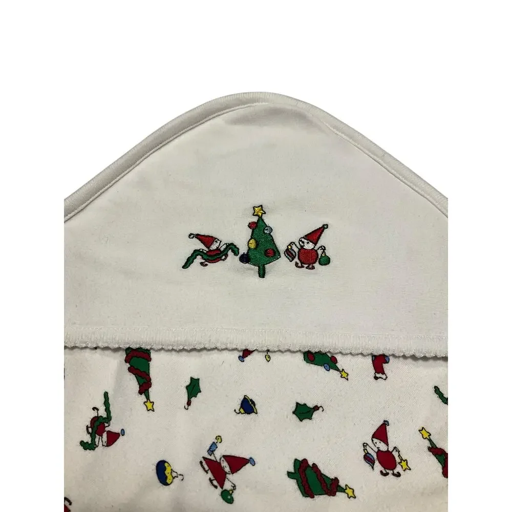 Hooded Bath Towel Christmas Elf